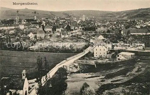 AK / Ansichtskarte Bad Mergentheim Panorama Kat. Bad Mergentheim