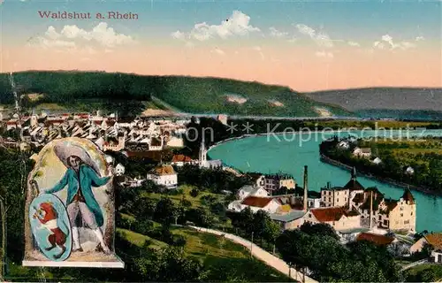 AK / Ansichtskarte Waldshut Tiengen Panorama