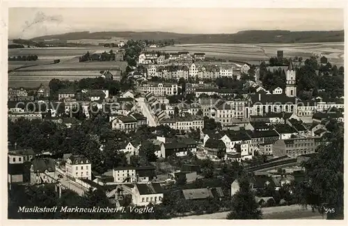 AK / Ansichtskarte Markneukirchen Fliegeraufnahme Kat. Markneukirchen