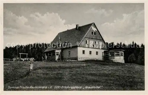 AK / Ansichtskarte Rautenkranz Vogtland Kurerholungsheim Kat. Morgenroethe Rautenkranz