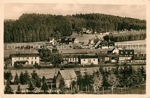 AK / Ansichtskarte Rautenkranz Vogtland Panorama Kat. Morgenroethe Rautenkranz