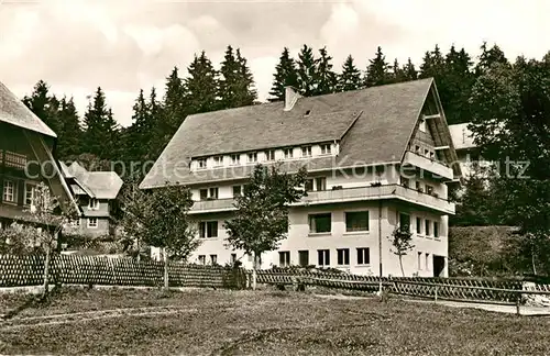 AK / Ansichtskarte Menzenschwand Kurheim Haus Pieper Kat. St. Blasien