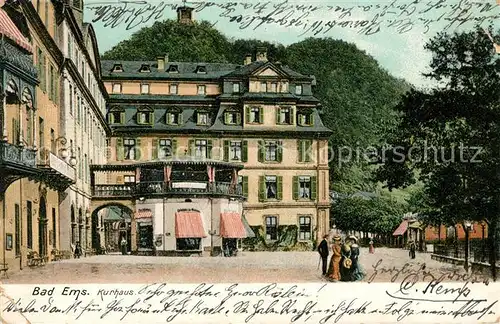 AK / Ansichtskarte Bad Ems Kurhaus Kat. Bad Ems