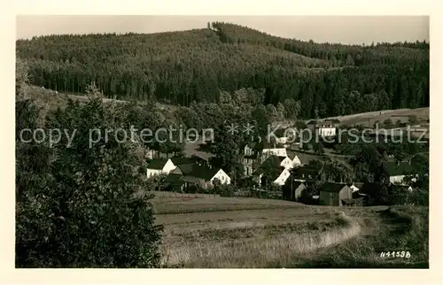 AK / Ansichtskarte Hohendorf Vogtland Panorama Kat. Bad Brambach