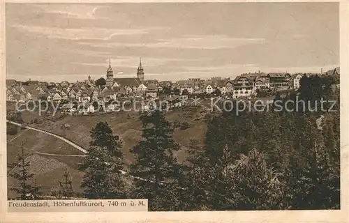 AK / Ansichtskarte Freudenstadt Panorama Kat. Freudenstadt