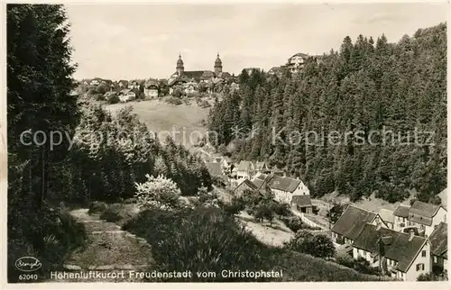 AK / Ansichtskarte Freudenstadt Panorama Christophstal Kat. Freudenstadt