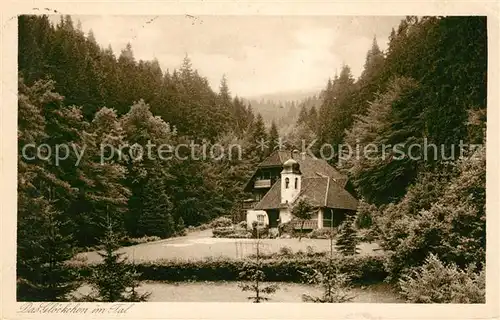 AK / Ansichtskarte Oberhof Thueringen Gehlberg Das Gloeckchen im Tal Kat. Oberhof Thueringen