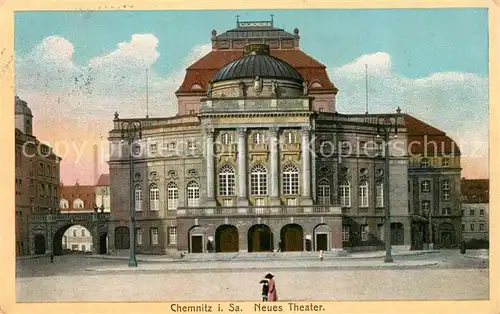 AK / Ansichtskarte Chemnitz Neues Theater Kat. Chemnitz