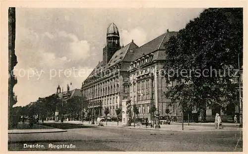 AK / Ansichtskarte Dresden Ringstrasse Kat. Dresden Elbe