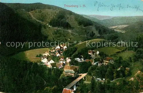 AK / Ansichtskarte Treseburg Harz Panorama Kat. Treseburg