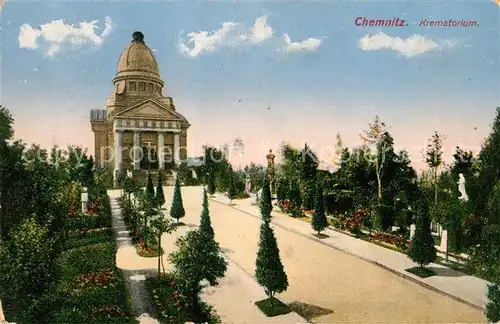 AK / Ansichtskarte Chemnitz Krematorium Kat. Chemnitz