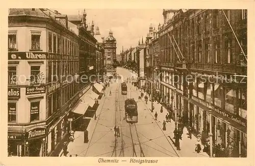 AK / Ansichtskarte Chemnitz Koenigstrasse Kat. Chemnitz