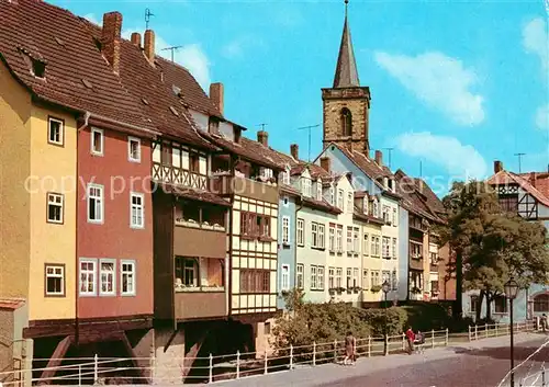 AK / Ansichtskarte Erfurt Kraemerbruecke Kat. Erfurt