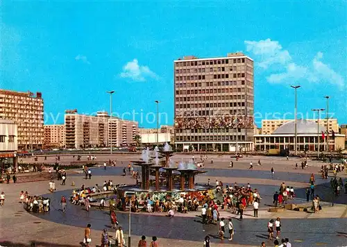 AK / Ansichtskarte Berlin Alexanderplatz Haus des Lehrers Kongresshalle Kat. Berlin