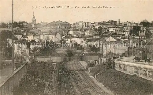 AK / Ansichtskarte Angouleme Vue prise du Pont des Faincants Kat. Angouleme
