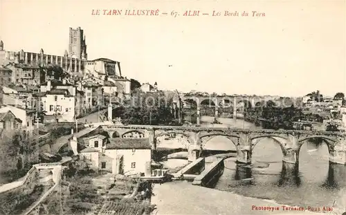 AK / Ansichtskarte Albi Tarn Les Bords du Tarn Kat. Albi