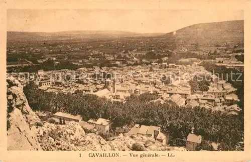 AK / Ansichtskarte Cavaillon Vue generale Kat. Cavaillon