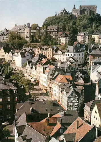 AK / Ansichtskarte Marburg Lahn Blick von der Elisabethkirche Kat. Marburg