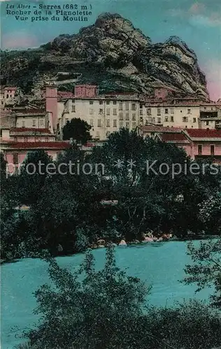 AK / Ansichtskarte Serres Meurthe et Moselle Rocher de la Pignolette Vue prise du Moulin Kat. Serres