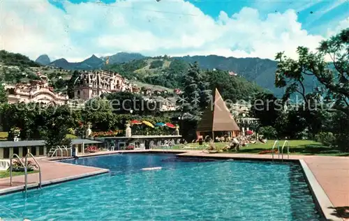 AK / Ansichtskarte Montreux VD La piscine du Montreux Palace Kat. Montreux
