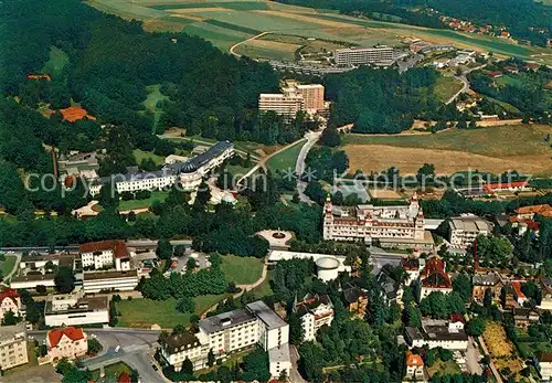 AK / Ansichtskarte Bad Wildungen Kurviertel Fliegeraufnahme Kat. Bad Wildungen