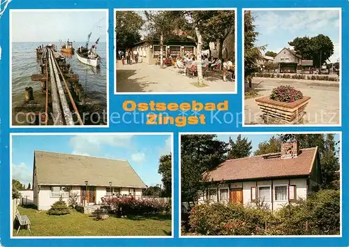 AK / Ansichtskarte Zingst Ostseebad Fischerstrand Milchbar Urlauberdorf Kat. Zingst Darss