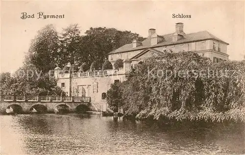 AK / Ansichtskarte Bad Pyrmont Schloss Kat. Bad Pyrmont