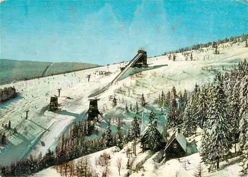 AK / Ansichtskarte Ski Flugschanze Oberwiesenthal Kat. Sport