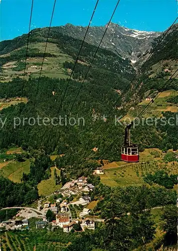 AK / Ansichtskarte Seilbahn Hirzer Hochplateau Saltaus  Kat. Bahnen