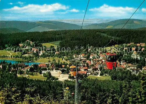 AK / Ansichtskarte Seilbahn Hahnenklee Bockswiese  Kat. Bahnen