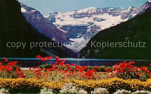 AK / Ansichtskarte Banff Canada Lake Louise and Victoria Glacier Kat. Banff