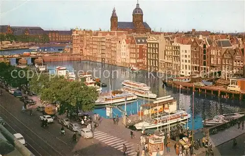 AK / Ansichtskarte Amsterdam Niederlande Hafen und Grachten Kat. Amsterdam