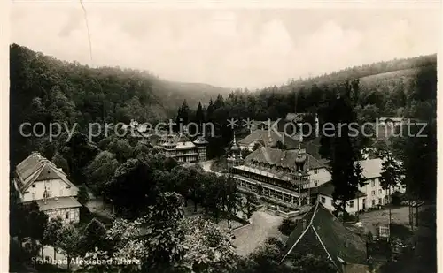 AK / Ansichtskarte Alexisbad Harz Stahlbad Kat. Harzgerode