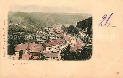 AK / Ansichtskarte Ruebeland Harz Panorama