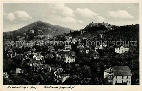 AK / Ansichtskarte Blankenburg Harz Blick vom Ziegenkopf Kat. Blankenburg