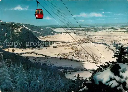 AK / Ansichtskarte Seilbahn Breitenberg Pfronten  Kat. Bahnen