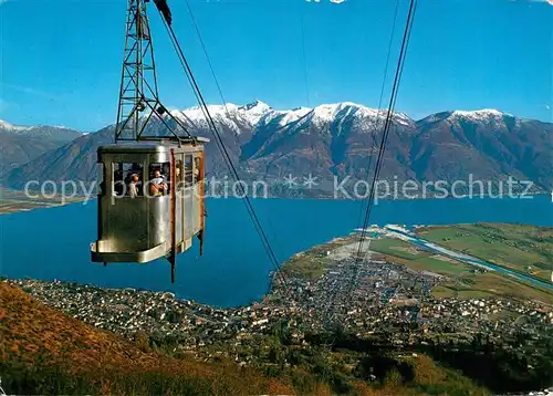 AK / Ansichtskarte Seilbahn Locarno Funivia  Kat. Bahnen