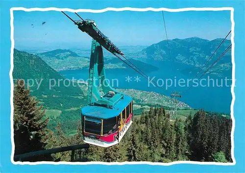 AK / Ansichtskarte Seilbahn Beckenried Klewenalp Vierwaldstaettersee  Kat. Bahnen