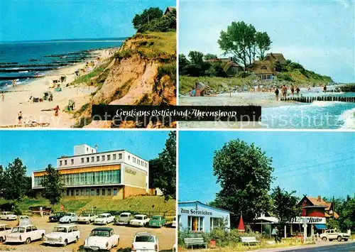 AK / Ansichtskarte Ahrenshoop Ostseebad Steilufer Strand Kurhaus Kat. Ahrenshoop