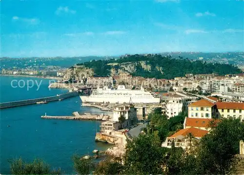 AK / Ansichtskarte Nice Alpes Maritimes Entree du Port et le Courrier pour la Corse Cote d Azur Kat. Nice