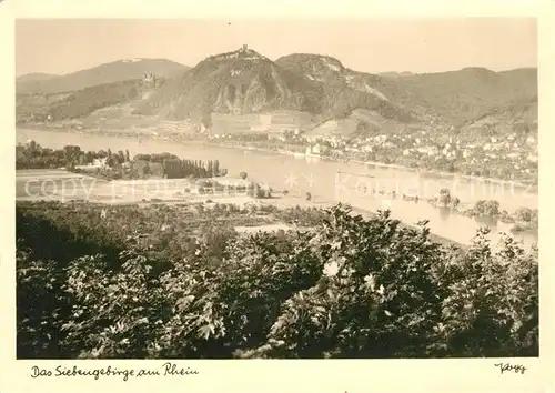 AK / Ansichtskarte Foto Popp Nr. Siebengebirge Rhein Kat. Fotografie