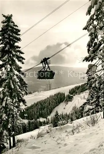 AK / Ansichtskarte Seilbahn Oberwiesenthal Kat. Bahnen