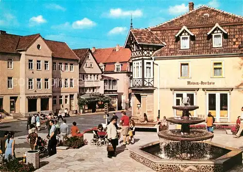 AK / Ansichtskarte Salzungen Bad Marktplatz Brunnen Kat. Bad Salzungen