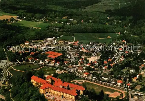 AK / Ansichtskarte Bad Iburg Fliegeraufnahme mit Urberg und Doerenberg Kat. Bad Iburg