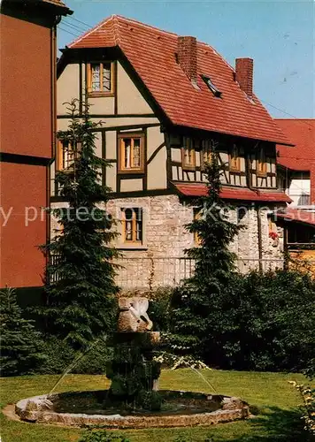 AK / Ansichtskarte Buchen Odenwald Am alten Stadtgraben Kat. Buchen (Odenwald)