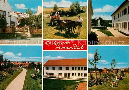 AK / Ansichtskarte Bad Holzhausen Luebbecke Pension Haus Stork am Wiehengebirge Kat. Preussisch Oldendorf