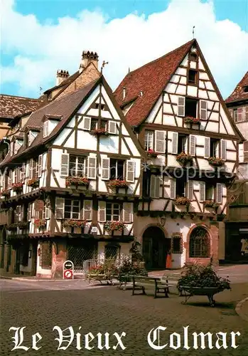 AK / Ansichtskarte Colmar Haut Rhin Elsass Rue des Marchands Kat. Colmar