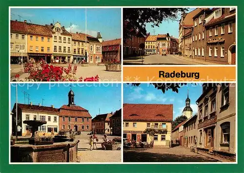 AK / Ansichtskarte Radeburg Ratskeller Heinrich Zille Strasse Ratskeller Kat. Radeburg