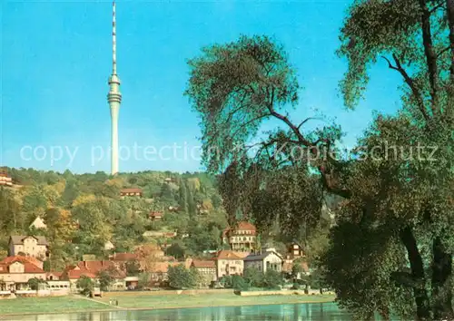 AK / Ansichtskarte Wachwitz Fernsehturm Kat. Dresden