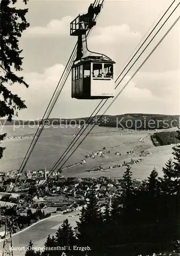 AK / Ansichtskarte Seilbahn Oberwiesenthal Kat. Bahnen